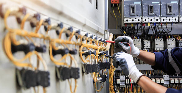 Professional Electrician technician working in Manchester, VA